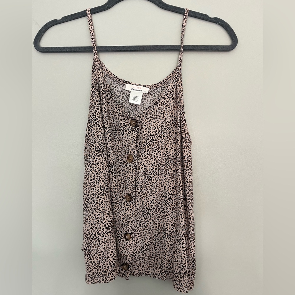 Leopard Print Tank Top
